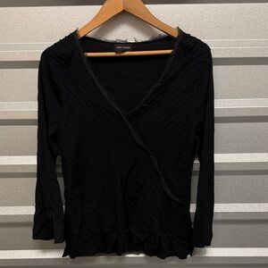 Cable & Gauge Vintage Whimsigoth Grunge Baby Doll Size XL Ruffle Y2K‎ Top Witchy